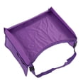 thumbnail image 1 of Toddler Lap Desk Organizer, Washable Storable Waterproof Portable Kids Travel Tray Stable Adjustable Soft  For Car Seats For Boys Purple, 1 of 8