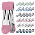 thumbnail image 5 of 1/5Pcs New Windproof Stainless Traceless Clothes Drying Clips Pants Clip Food Bag Clips Clothes Pins BLACK 1PC, 5 of 8