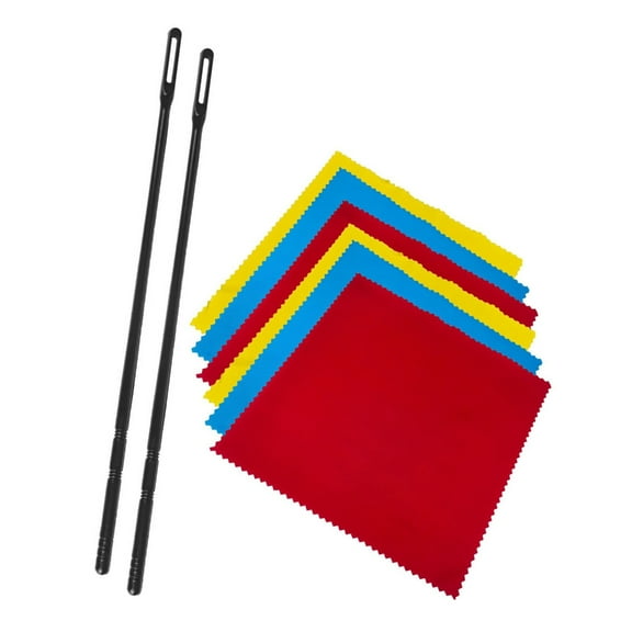 Professional Flute Cleaner Cloth Polishing Swabs Cleaning Rod Maintenance Tool
