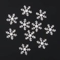 thumbnail image 2 of Abbracc 10set y Button Snowflake Hairclip Crafts Brooch Decor Drill Button 14x14mm, 2 of 8