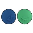 thumbnail image 1 of Fond Bleu Vert, Fond Chromakey Lavable 2 en 1 Portable avec Sac de Rangement pour Tournage en Studio pour Enregistrement Diffusion, 1 of 8