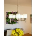thumbnail image 3 of Design House Aubrey 5-Light Indoor Dimmable Chandelier with Frosted Glass, Satin Nickel, 3 of 11