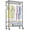Black, variant on Heavy Duty Rolling Garment Rack Wire Clothes Rack for Hanging Clothes, Metal Freestanding Closet Wardrobe Rack with 1 Rod Black 15.4" D x 35" W x 71.5" H