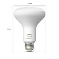 thumbnail image 4 of Philips Hue 2-Pack White and Color Ambiance BR30 Bluetooth 85W Smart LED Bulb, White, 4 of 8