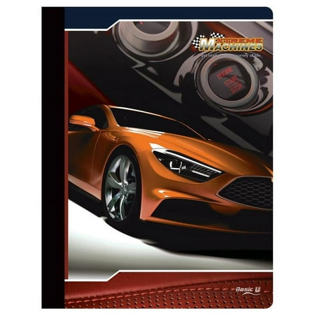 Top Star Notebook Xtreme Mach Hard Cover 200 Large, Diseños Varían