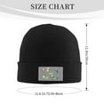 thumbnail image 3 of Invader Zim Gir Stretchable Knitted Beanie Hat Unisex Hat Daily Winter Thermal Soft Skull Cap For Men Women, 3 of 7