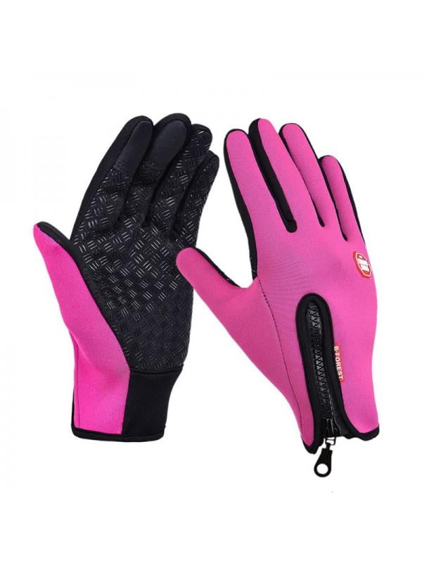 Details about   Warm Winter Gloves Outdoor Sports Windproof Thermal TouchScreen Women Men Mitten 