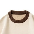 thumbnail image 6 of Huuilaibazoo Men Sweaters Oversized Graphic Casual Cable Knitted Jumper Pullover Cute Unisex Crewneck Retro Couple Tops, 6 of 6