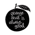 thumbnail image 2 of Braun Studio 20x20 White Modern Wood Framed Museum Art Print Titled - Fruit Orange, 2 of 4