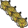 thumbnail image 1 of Parche de Tigre PatchPros Tiger06 25x25cm Amarillo/Blanco Bordado Adhesivo, 1 of 1