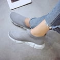 thumbnail image 5 of NOKIO Walking Shoes Women Sock Sneakers Lightweight Comfy Breathable Casual Pull-on Daily Shoes Women Outdoor Mesh Shoes Slip On Comfortable Soles Running Sports Shoes, 5 of 8