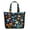 Tropical, variant on Abstract Geometric Travel Bag for Women, Vintage Floral Boho Chic Weekender Tote, Multipurpose Carry-on Duffel for Gym, Beach, Business Travel