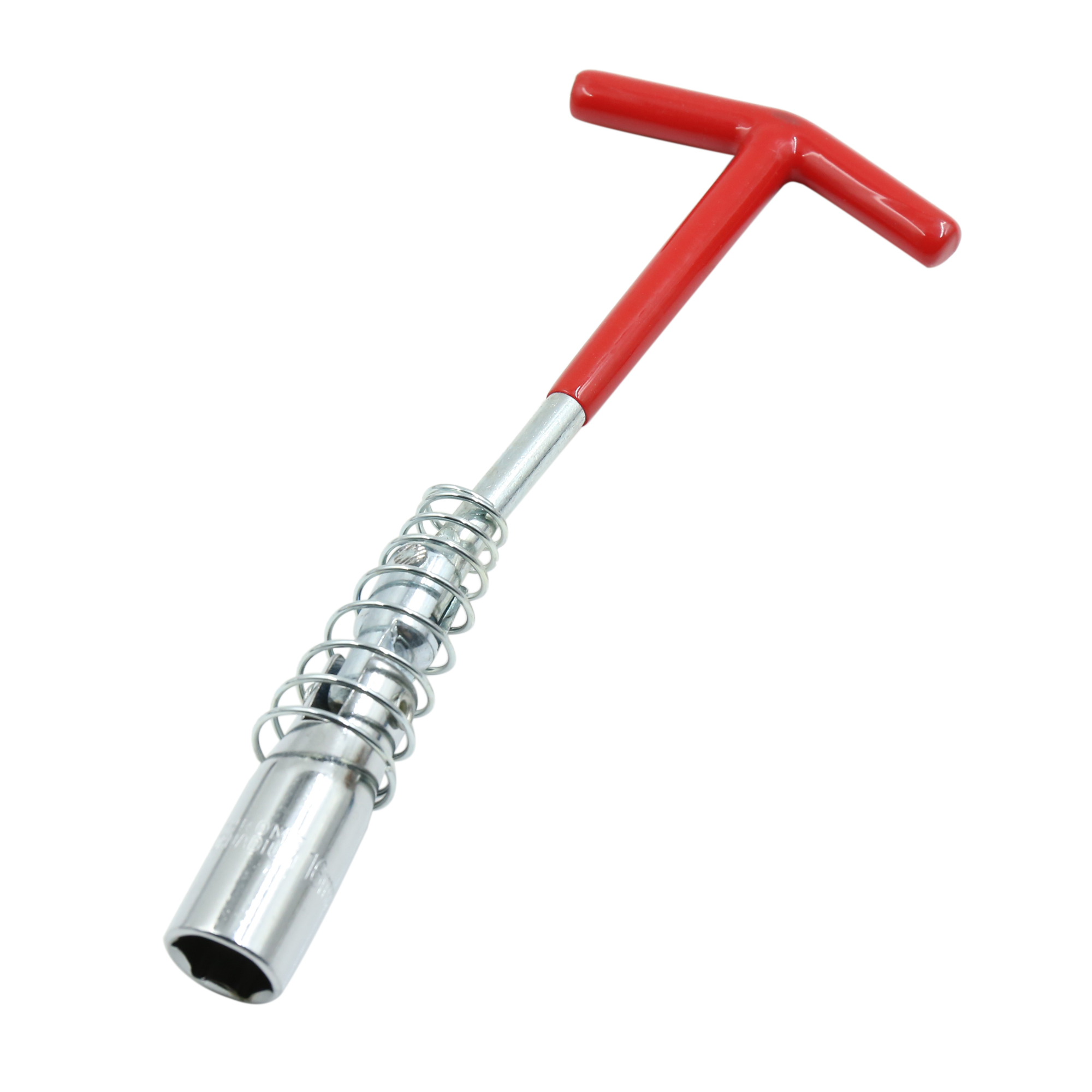 THandle 16mm Hex Socket Spark Plug Spanner Wrench Removal Installer Tool