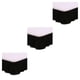 thumbnail image 2 of Matsuzay Agregue Un Toque De Elegancia Al Hogar De Cama Fácil De Limpiar Faldas De Cama Elegantes Negro US-King78*80in Type1 NO1, 2 of 6