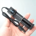 thumbnail image 5 of 3X Cargador de Batería USB 1 Ranura Cargador de Batería de Litio Recargable de Carga Rápida Universal para 18650 26650 14500 16340, 5 of 5