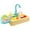 Yellow, variant on syligr Pretend Play Kitchen Toy for Toddlers Kids Age 3-6, Electric Dishwasher Sink Playset, Role Play Water Play Set with Fruits Vegetables Dishes, Christmas Birthday Gift for Boys Girls