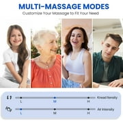 Renpho Shiatsu Foot Massager with Heat for Neuropathy Tired Foot Blood Circulation, FSA HSA Eligible, Fathers Day Gifts for Dad Men, Black