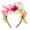 As Shown, variant on Phlegsive Flower Headband Fabric Headband Fashionable Lily Flower Hair Band Party Hair Accessory for Wedding Birthday