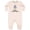 Natural Heather, variant on Future Aerospace Engineer Rocket Baby Fleece Romper