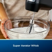 Oster Classic Hand Mixer with Super Aerator Whisk, Black