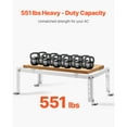 thumbnail image 2 of KFFKFF Adjustable Anti-Vibration Ground Stand for Mini Split Air Conditioners and Heat Pumps, Compatible with 9000-24000 BTU Units, Durable Floor Mount with 551 lbs Load Capacity, 2 of 9