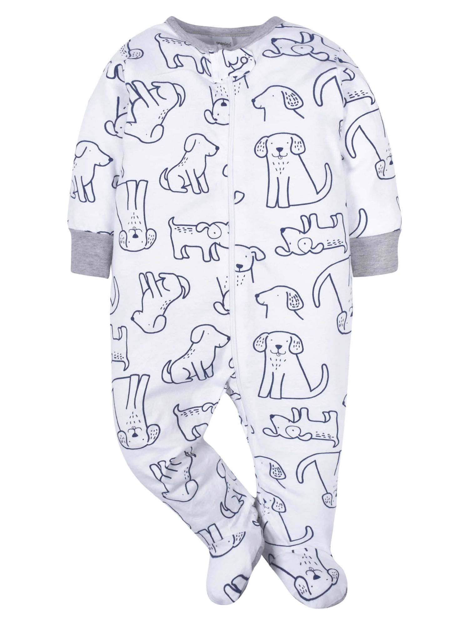 Onesies Brand Baby Boy Sleep 'n Plays Footed Pajamas, 4-Pack (Newborn - 6/9M) - image 2 of 8