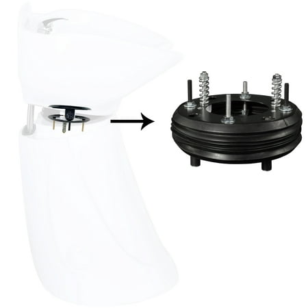 Salon Replacement Shampoo Backwash Bowl Unit Sink Tilting Pivot Mechanism