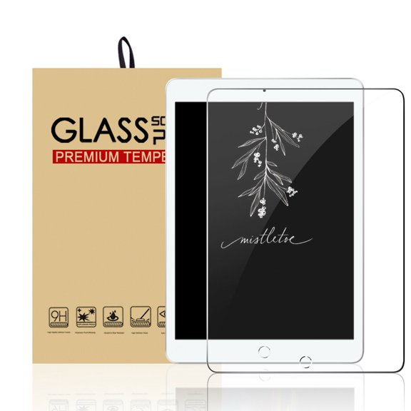 Mignova iPad 10.2 inch Screen Protector, 9H Hardness HD Clear Tempered Glass Screen Protector for iPad 10.2 Inch Tablet 2019 Release(1 Pack)