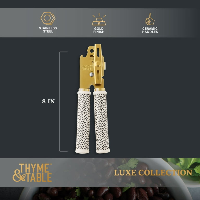 Presto Jar Opener - Stainless Steel Kitchen Tool For Stuck Lids & Cutting Skewers Safely