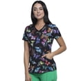 thumbnail image 7 of Cherokee Infinity Women Scrubs Top, Mock Wrap, CK608, XS, Butterfly Prism, 7 of 7