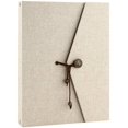 thumbnail image 1 of DIY Black Pages Photo Album Scrapbook Linen Photo Book with Vintage Decoration, 1 of 5