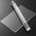 thumbnail image 4 of Youkk 1/2/3 2 Pcs Clay Roller Rectangle Sheet Board Set Clay Rolling Pin Modeling Tool Kit Transparent 1PCS, 4 of 6