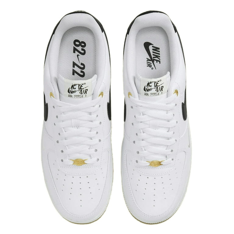 Men's Nike Air Force 1 '07 LV8 White/Black-White (DQ7658 100) - 9