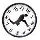 thumbnail image 2 of Reloj De Pared Inspirado En La Comedia Reloj De Pared Novedad Reloj De Pared Creativo Para La Decoración De La Oficina En El Hogar Reloj Silencioso Para Caminar Divertido Cateissary HA037364-00, 2 of 6