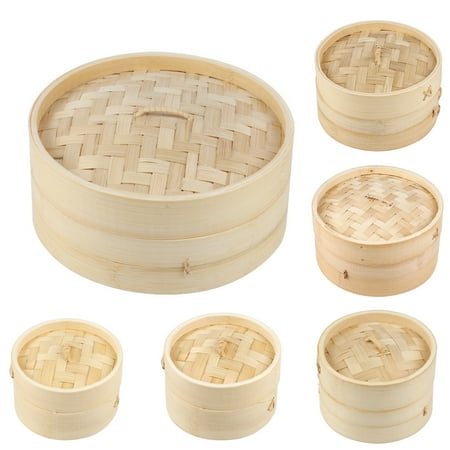 

Mini Bamboo Dim Sum Dumpling Steamer Basket for Dessert Party Favors Wedding Birthday Home Decorations Supplies
