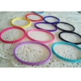 thumbnail image 4 of Goilinor 50pcs Nylon Rubber Bands High Elasticity Ponytail Holder Hair Ties Rope for Adults Kids (Mixed Colors), 4 of 8