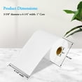 thumbnail image 3 of GREENCYCLE 1 Roll White Continuous Paper Label Mobile Solution Barcodes Tapes Compatible for Brother RDS01U2 4" x 145"(102mm x 44.2mm) TD-4000 TD-4100N Printer,BPA Free, 3 of 5