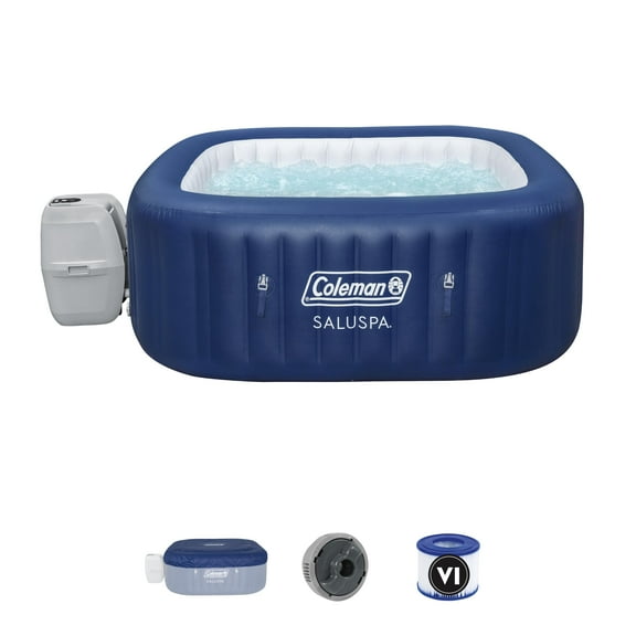 Coleman SaluSpa Atlantis AirJet Inflatable Hot Tub with 140 Soothing Jets