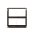 thumbnail image 2 of Gorham 4 Cubby Storage Cabinet in Grey, 2 of 9