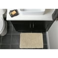 thumbnail image 5 of DII 24x17" Modern Fabric Ultra Soft Chunky Bath Mat in Taupe Beige, 5 of 6