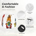 thumbnail image 6 of Lsque Gnomes Are Holding School Supplies Printed Women's Running Shorts with Liner Pockets,Elastic Quick Dry Workout Athletic Gym Yoga Shorts,Womens High Waist Shorts-, 6 of 9
