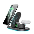 thumbnail image 3 of Wireless Charging Station, 3 in 1 Wireless Charging Stand for iphone phone headset watch etc, 3 of 5