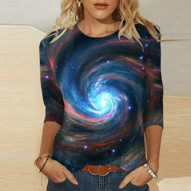 Galaxy t shirt women hotsell