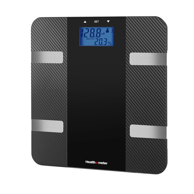 Health o meter Total Body Composition Weight Tracking Digital Scale, 400 lbs Capacity, Backlit