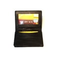 thumbnail image 3 of Men's Leather Credit Card & ID Holder Slim Design Black Wallet 3 x 4 inches, 3 of 5