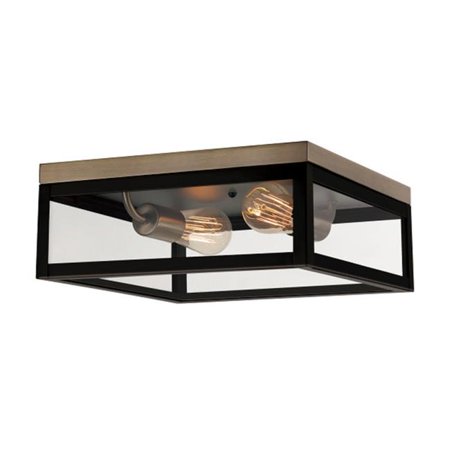 

5.12 x 13 x 13 in. Verona Dark Bronze Ceiling Light