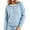 Sky Blue -BD32, variant on Dwellite Womens Cardigan Cropped Button Up Sweater Loose Fit Long Sleeve Polka Dot Comfy Crew Neck Fall Winter Knit Cardigan Jackets 2026 White XL