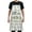 Cartoon Ducks Line, variant on Kitchen Apron with 2 Pockets Adjustable waterproof Cooking Aprons for Women Men Chef Elegant Grid Lines