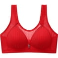 thumbnail image 5 of Tumotour Sports Bras For Women Full Coverage Bra Breathable Cool Liftup Air Bra No Underwire High Support Underwear, 5 of 8