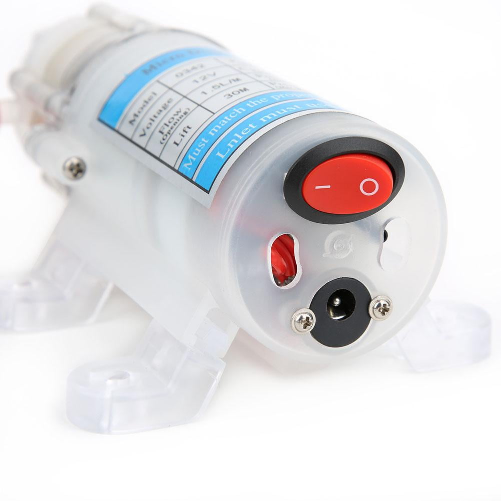 Kritne Water Pump,Self Priming Pump,12V 15W Mute Food Grade Water Pump